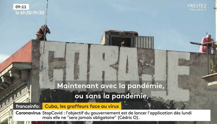 — Capture d'écran Molotov Franceinfo — 28 Mai 2020 —