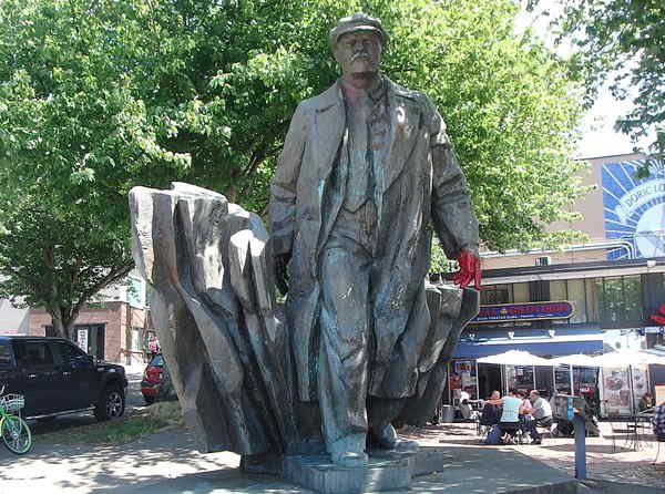 statue de Lénine à Seattle