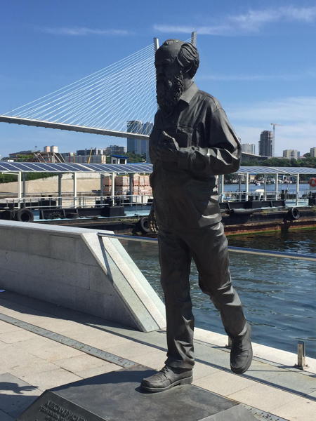 Statue de Soljenitsyne