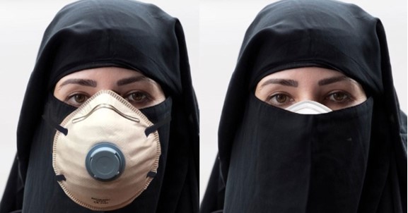 Masque et voile