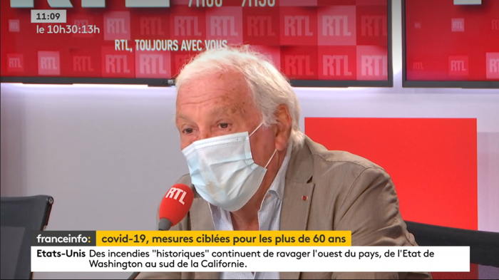 — Captures d'écran Molotov Franceinfo - Septembre 2020 —