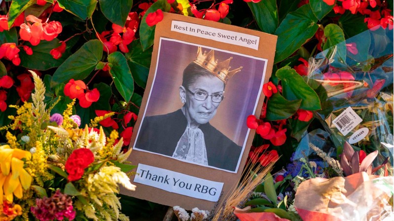 Ruth Bader Ginsburg  Repose en paix ange chéri  Merci RBG