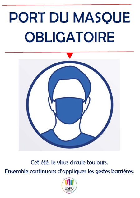 Port du masque obligatoire