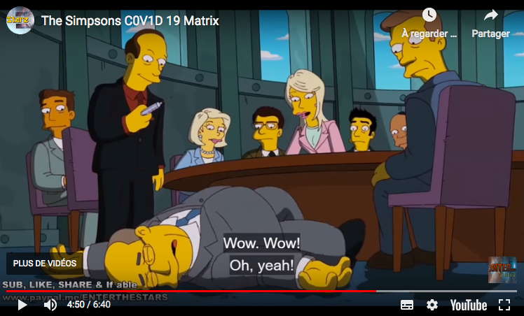 Capture d'écran clip vidéo: The Simpsons 1996
