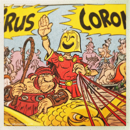 Coronavirus; Album Astérix et La transitalique