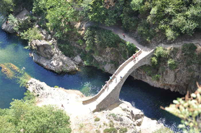 Pont du diable à Thueyts
