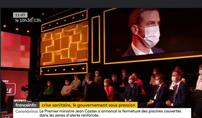 — Capture d'écran Molotov: Franceinfo