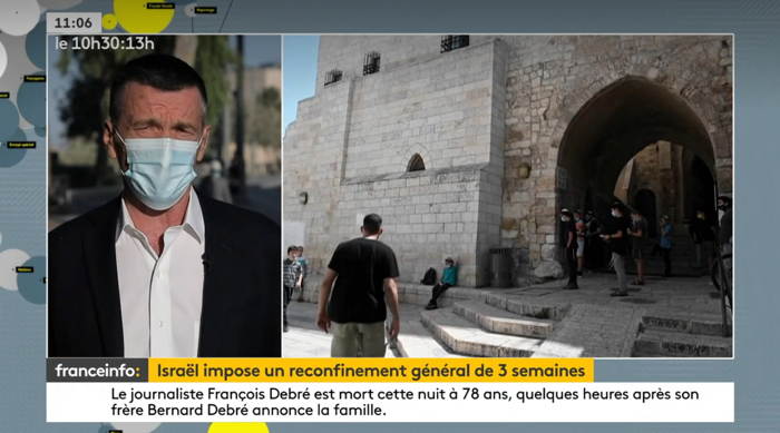 — Capture d'écran Molotov Franceinfo - Septembre 2020 —