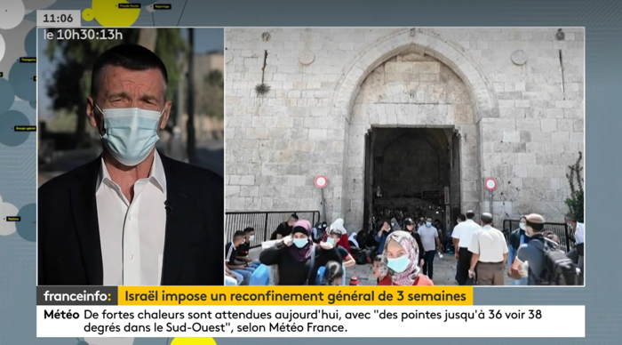 — Capture d'écran Molotov Franceinfo - Septembre 2020 —