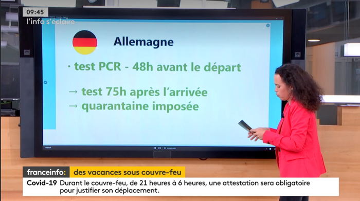 — Capture d'écran Molotov FRANCEINFO - Octobre 2020 —