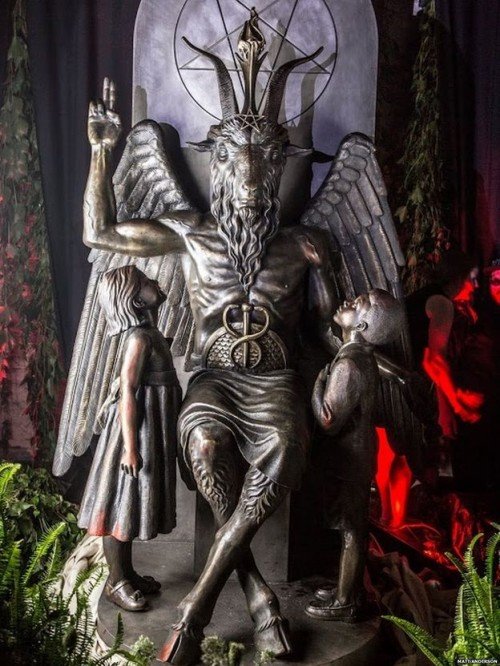 Statue du Baphomet