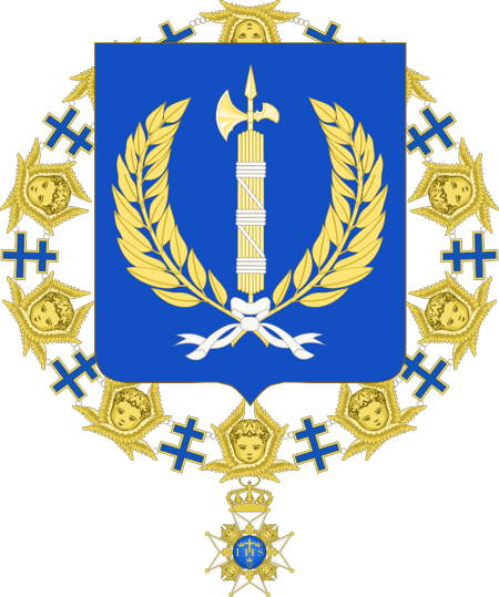 Blason aux armes d'Estaing  