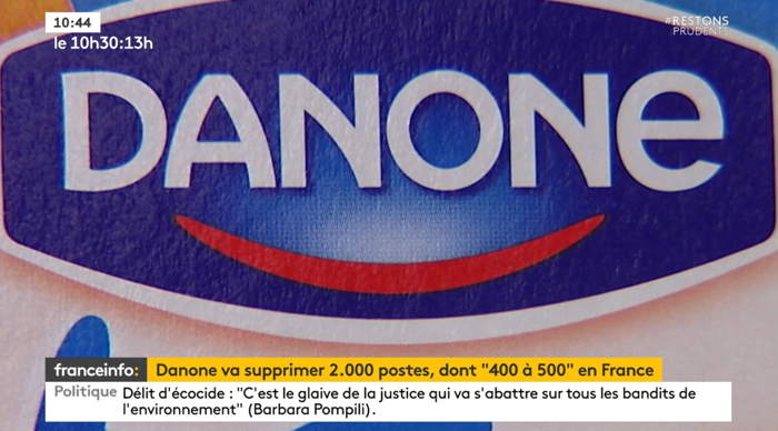 — Capture d'écran Molotov Franceinfo - Novembre 2020 —