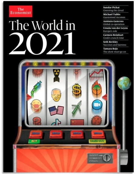 Couverture du "The Economist" de Novembre 2020