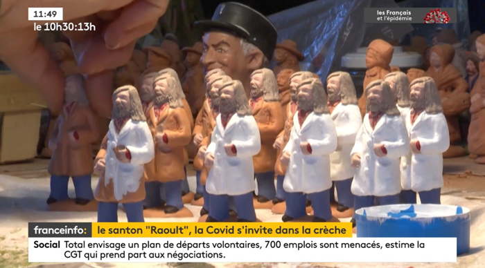— Capture d'écran Molotov Franceinfo - Novembre 2020 —