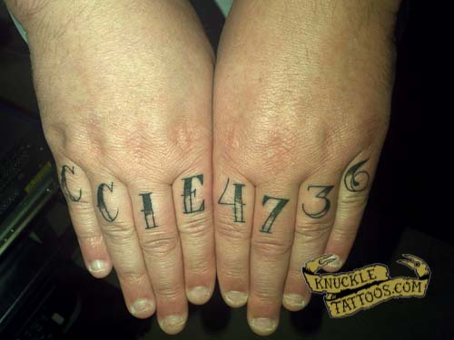 Tatouage CCIE 4736