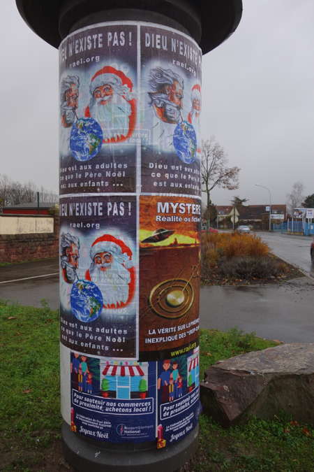 — Affiches — Propagande Raélienne — Mulhouse —