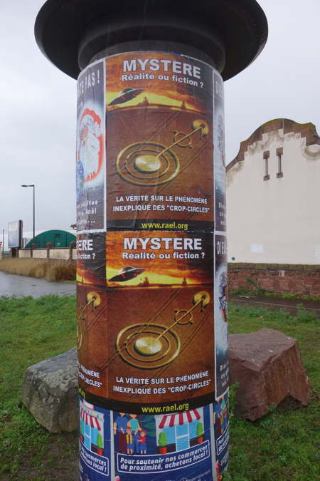 — Affiches — Propagande Raélienne — Mulhouse —