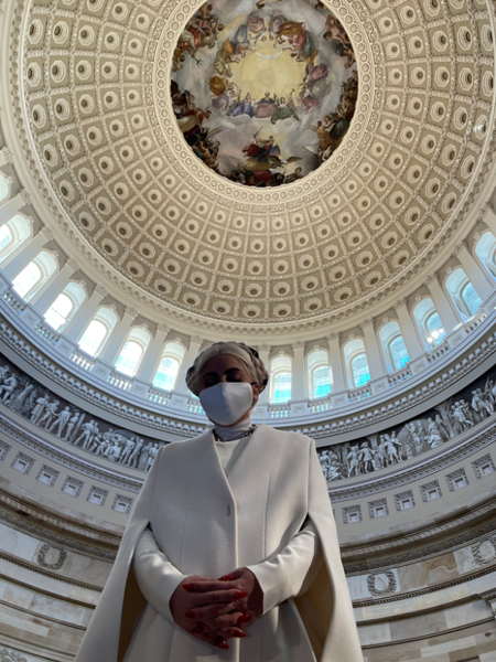 Lady Gaga sous le dôme du Capitole 