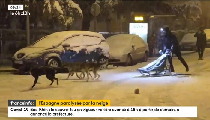 — Captures d'écran Molotov Franceinfo - 6 Janvier 2021 —