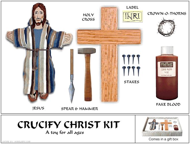 Kit "crucifiez Jésus par vous même