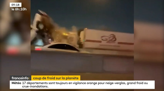 — Capture d'écran Molotov: Franceinfo — Février 2021  —