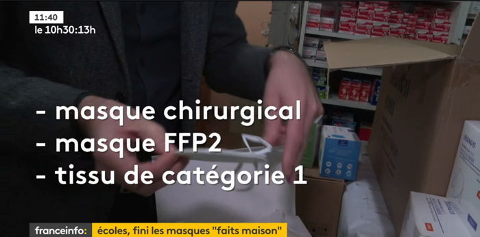 — Capture d'écran Molotov: Franceinfo — Février 2021  —