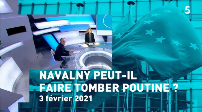 — Capture d'écran Molotov: C dans l'air — Février 2021  —