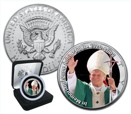 medaille commemorative  Jean-Paul II