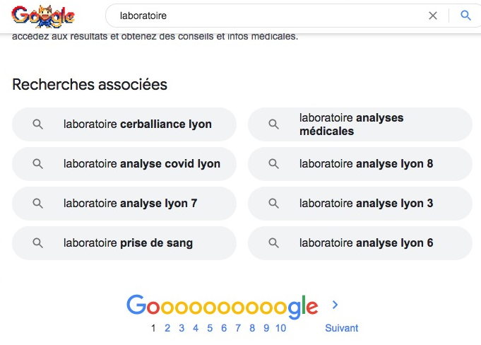 <vide>— Capture d'écran recherche Google - Juin 2021 —