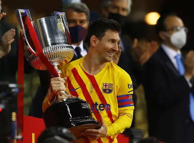 Rayonnant, Lionel Messi a éclaboussé la finale de la Coupe du Roi de son talent. 