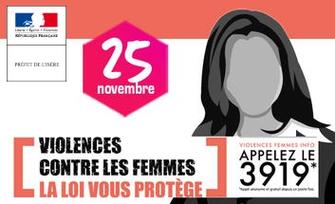 Journée Mondiale contre les violences faites aux femmes...