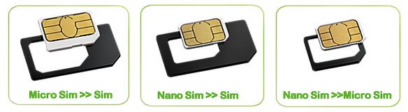 nano, micro et autres cartes sim en version single et/ou double sim