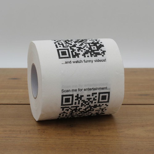 Papier toilette QR code