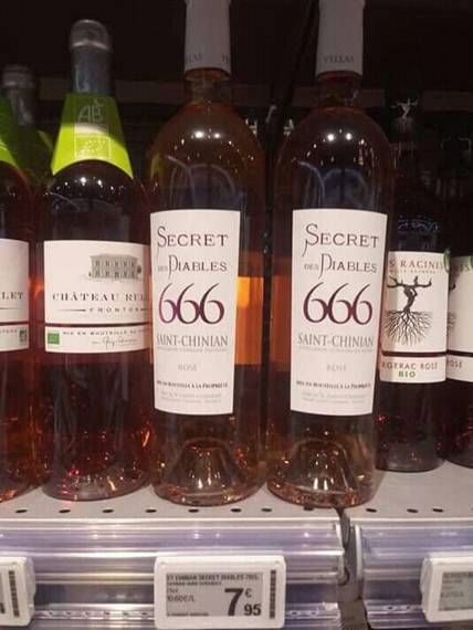 Rosé "Secret des diables - 666"