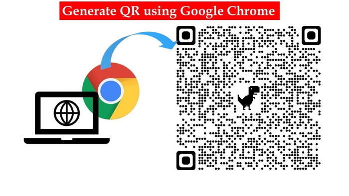 QR code QR code généré avec Google Chrome

