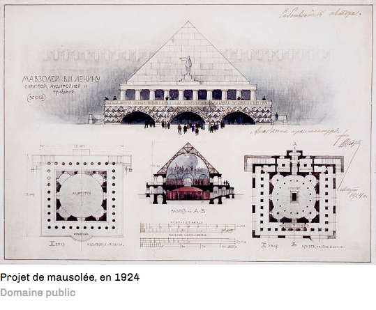 Projet de Mausolée en1924