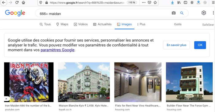 Recherche Google "666+Maidan"
