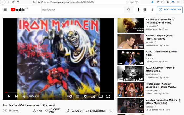 Iron Maiden: The number of the beast