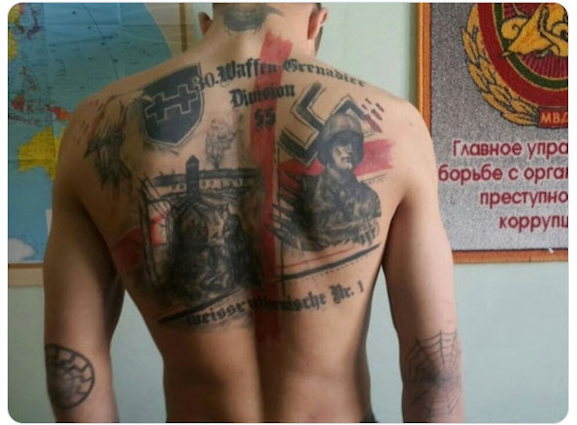 Tatouages Néo nazis Ukrainiens
