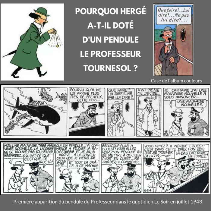 Le Professeur Tournesoml et son pendule