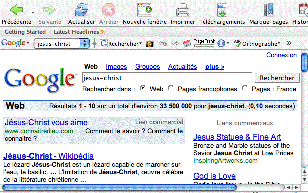 recherche Google jesus-christ