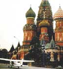 Mathias Rust atterissant à Moscou