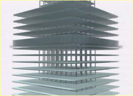 Structure des tours jumelles du WTC