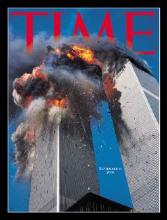 Tours du WTC en feu
