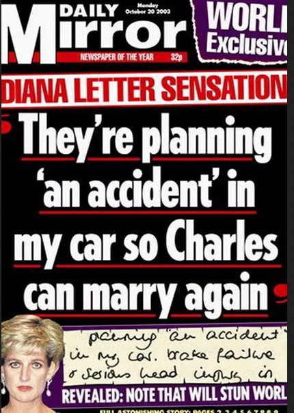 Ils sont en train de planifier un accident avec ma voiture afin que Charles puisse se remarier.
