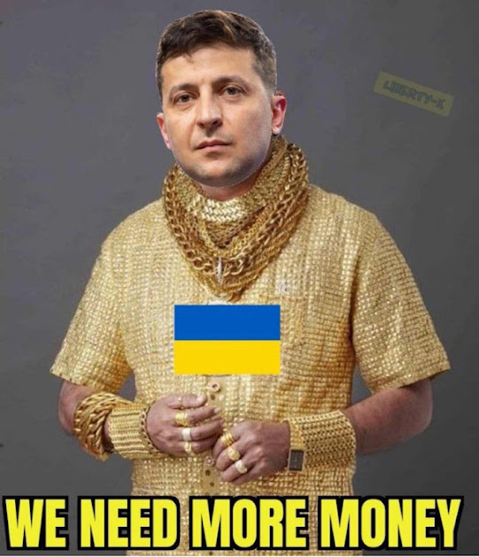 V. ZElensky: "Nous avons besoin de plus d'argent"