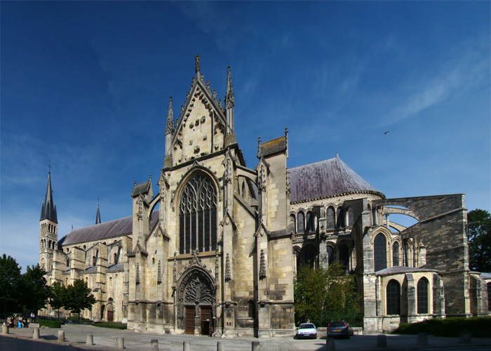 Basilique Saint Rémi classée au patrimoine mondial.