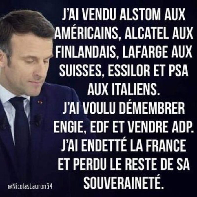E. Macron, le fossoyeur... de la France