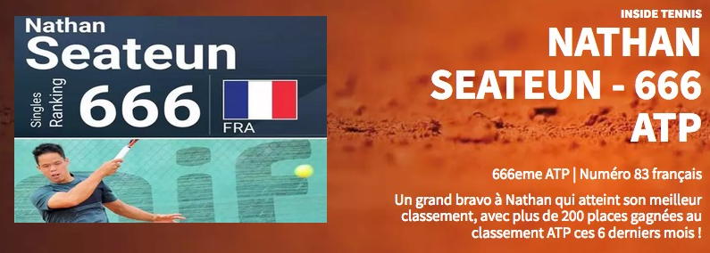 Nathan Seateun - 666 ATP - Alain Barrere Tennis Academy